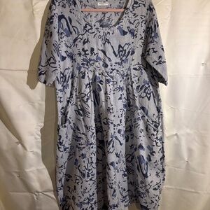 Whatnot blue dress size 14